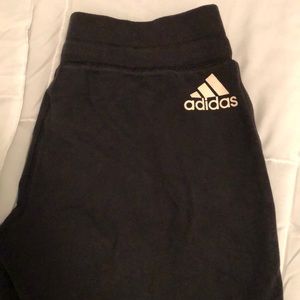 Adidas cropped jogger sweatpants